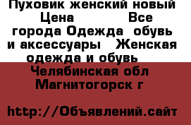 Пуховик женский новый › Цена ­ 2 600 - Все города Одежда, обувь и аксессуары » Женская одежда и обувь   . Челябинская обл.,Магнитогорск г.